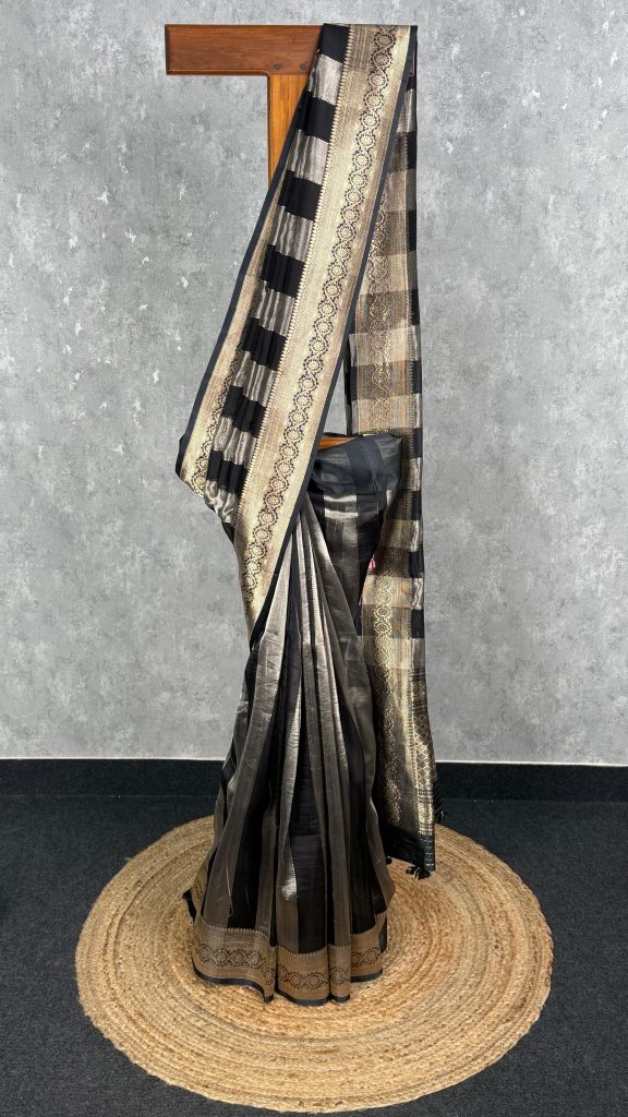 SILK ORGANZA BANARASI SAREE
