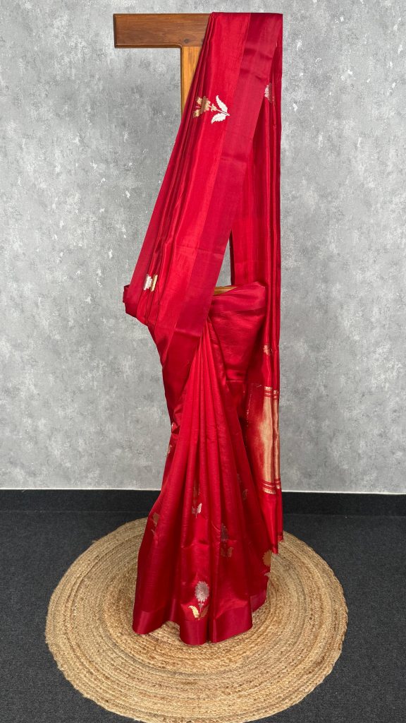 SOFT KATAN SILK BANARASI SAREE