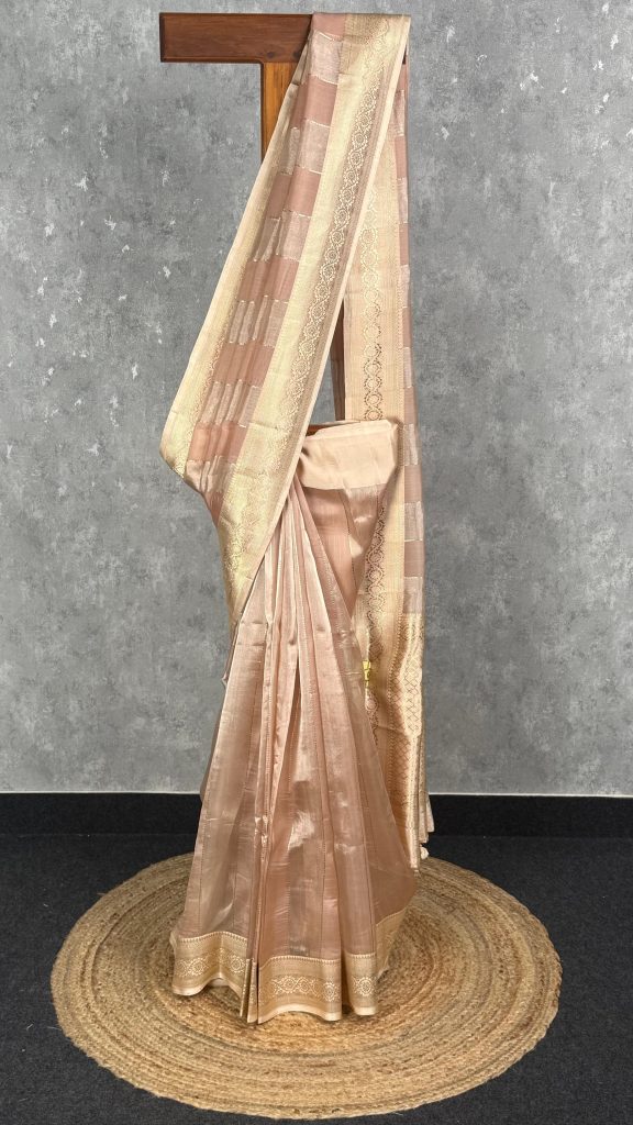 SILK ORGANZA BANARASI SAREE